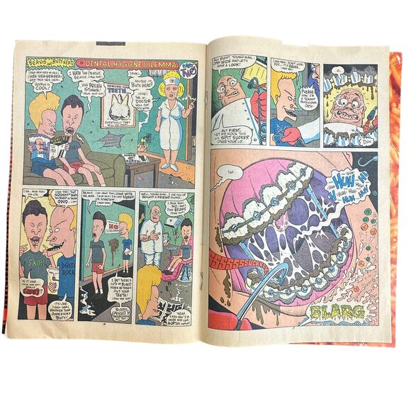 Beavis and Butt-Head #1 MTV Marvel 1994 First Issue of Beavis Butt-Head Comics - Picture 3 of 5
